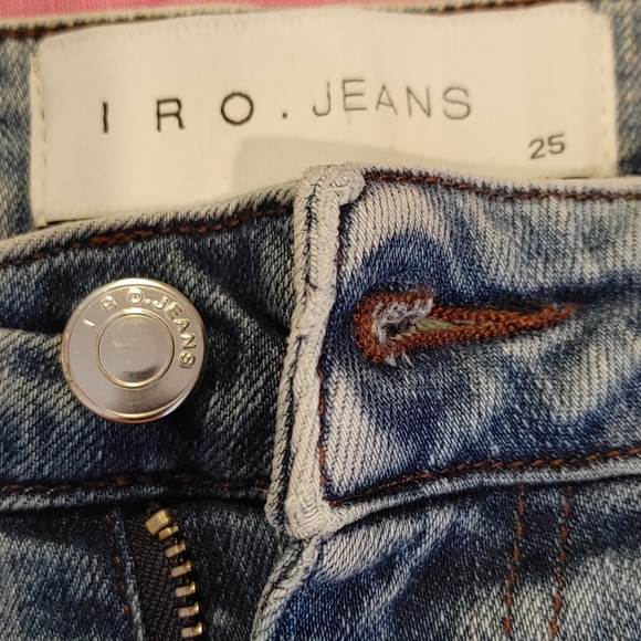 IRO AJUSTE SKINNY JEANS, BLUE 25 - Picture 7 of 8